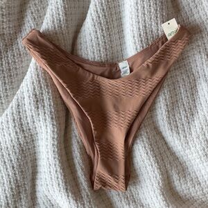 NWT Aerie Swim Bottom | S | brown